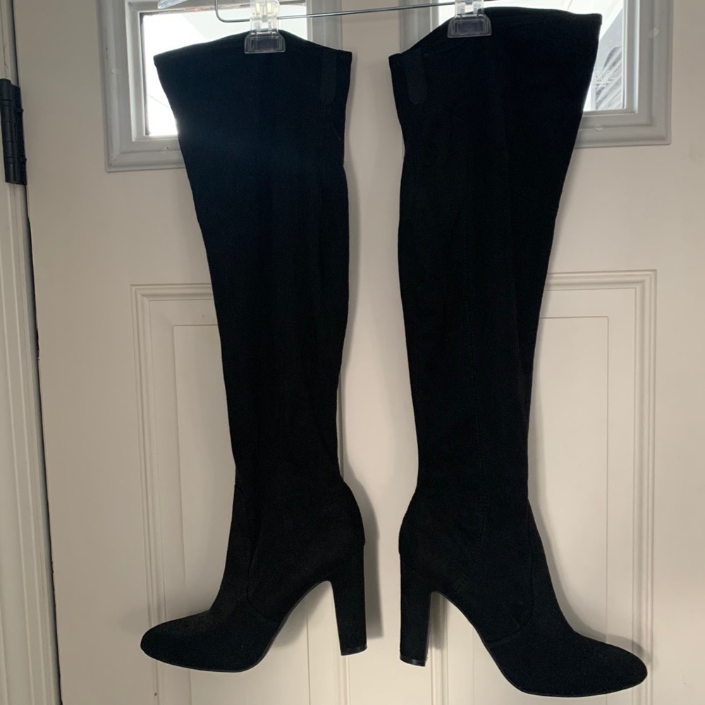 Unisa over the knee soft faux suede boot.